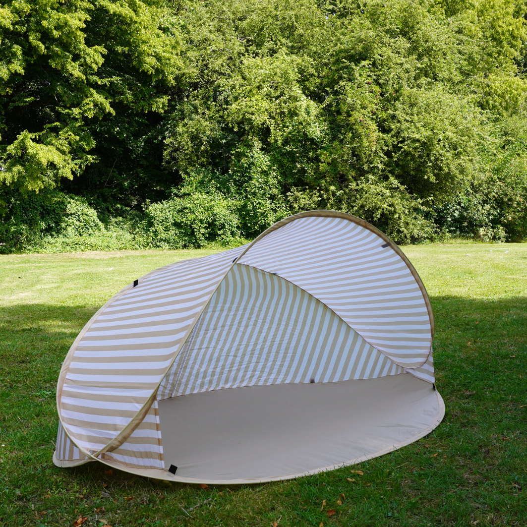 Pop-up Tent Ovaal gestreept