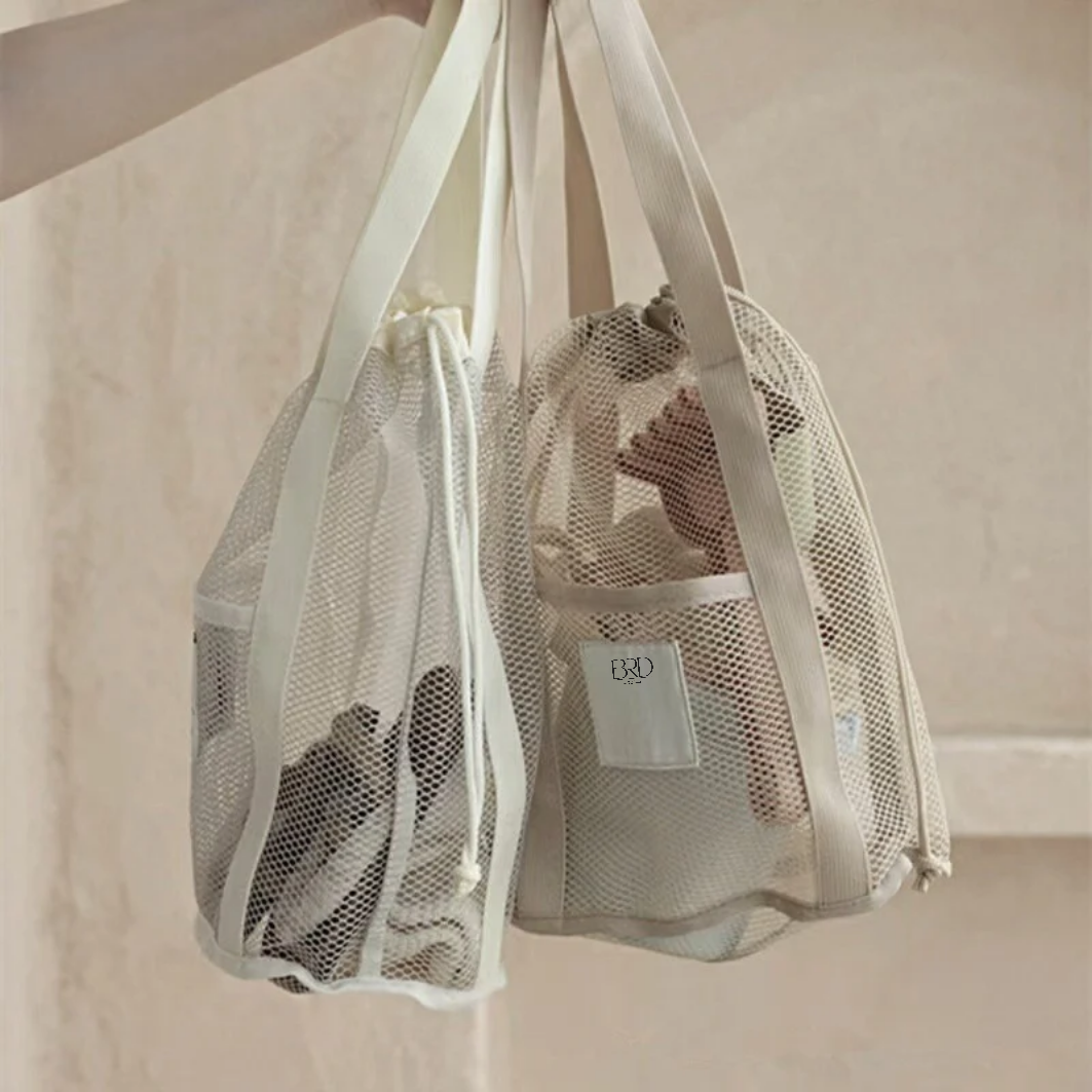 Mesh strandtas