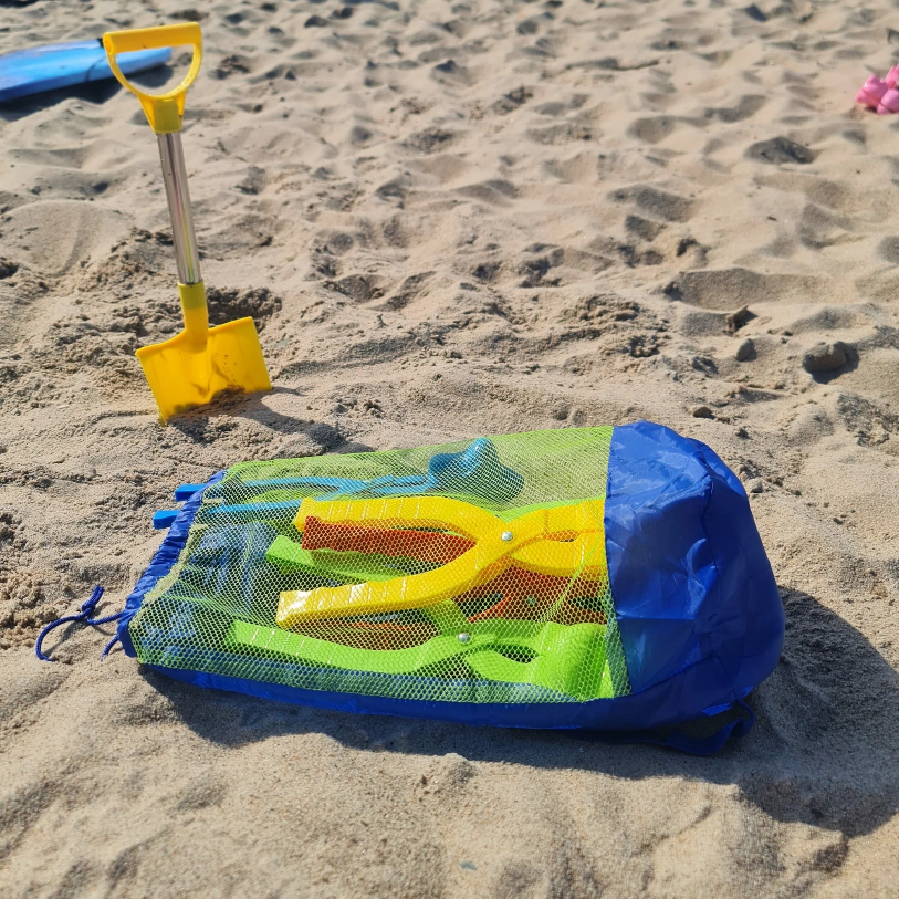 10-delige strand speelgoed set inclusief tasje