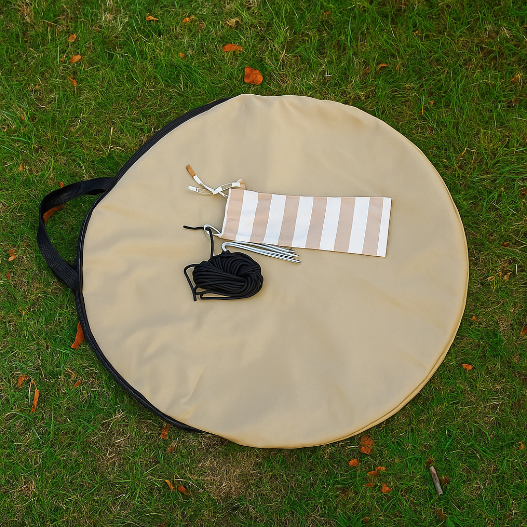 Pop-up Tent Ovaal gestreept