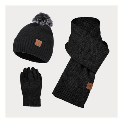 Volwassen Winter Set Pompon