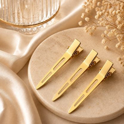 Metal Clips Goud