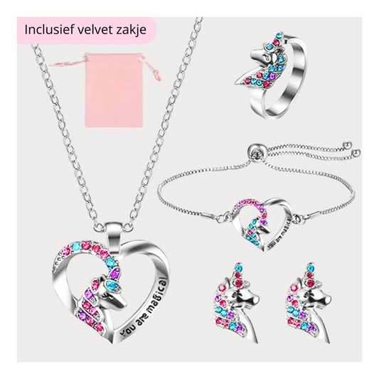 Unicorn Sieradenset