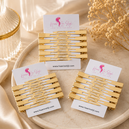Metal Clips Goud