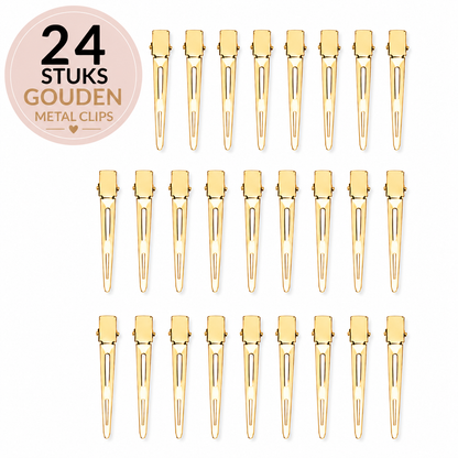 Metal Clips Goud