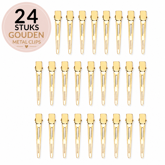 Metal Clips Goud
