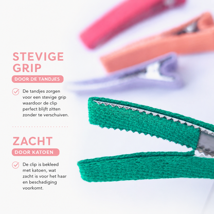 Haarclips Katoen