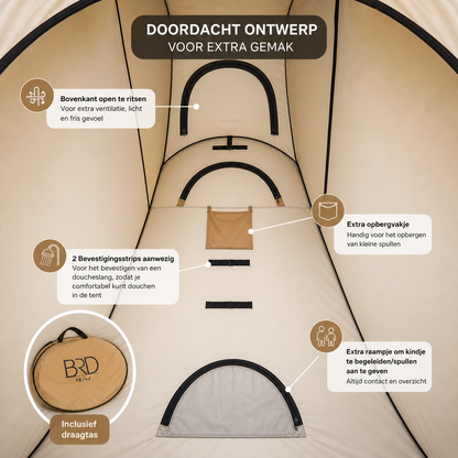 Pop-up Omkleedtent