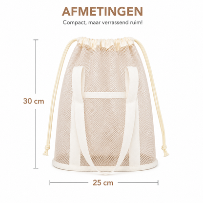 Mesh strandtas