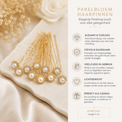 Lulu Parelbloem Goud