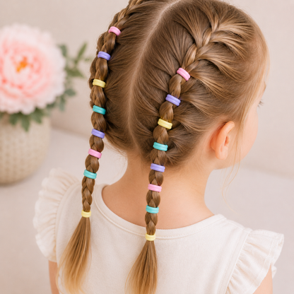Masia Haarelastiekjes Pastel