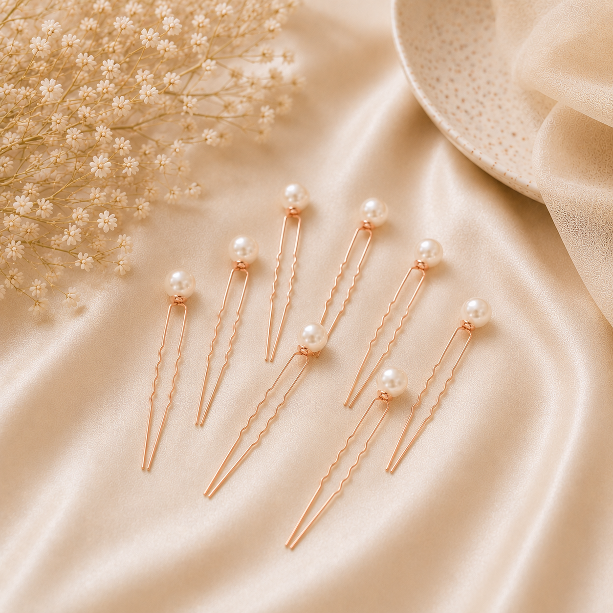 Lulu Parel Rosé Goud 9mm