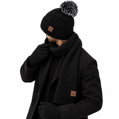 Volwassen Winter Set Pompon