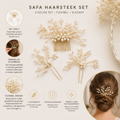 Safa Haarstich 3er Set