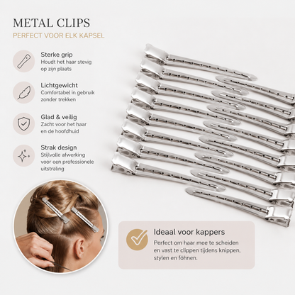 Lange Metal Clips Chrome