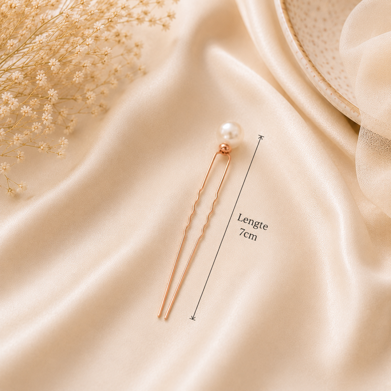Lulu Parel Rosé Goud 9mm