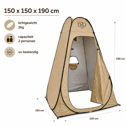 Pop-up Omkleedtent