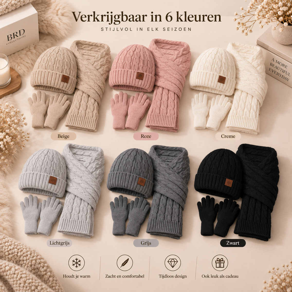 Volwassen Winter Set