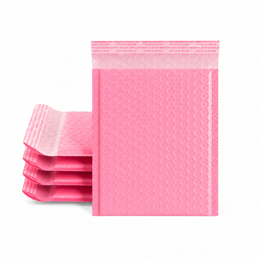 Bubbel Envelop Roze 5 stuks