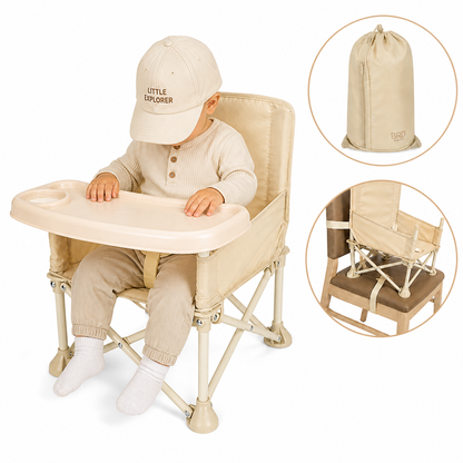 Kinderstoel Beige
