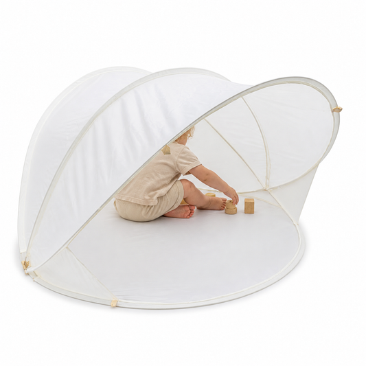 Pop-up Tent Rond Crème