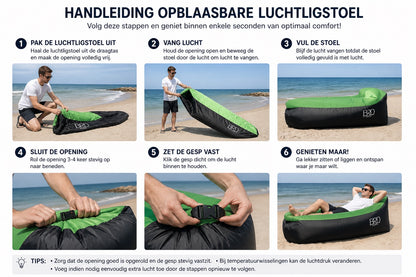Opblaasbare Sofa