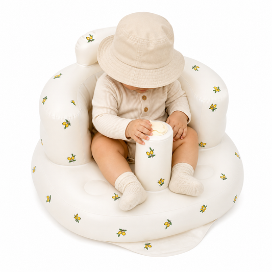 Opblaasbare babystoel