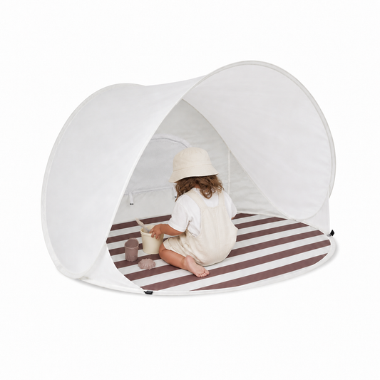 Pop-up Tent Rond Gestreept