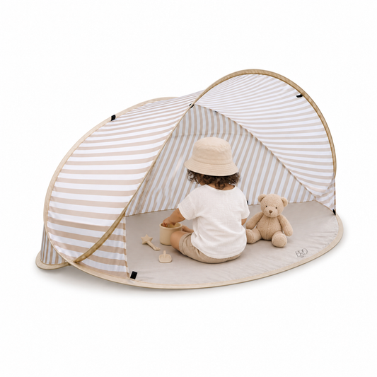 Pop-up Tent Ovaal gestreept